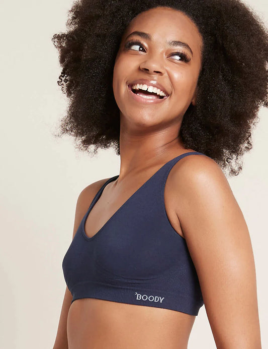 BOODY - Ladies Navy Shaper Crop Bra - M | One Life Health