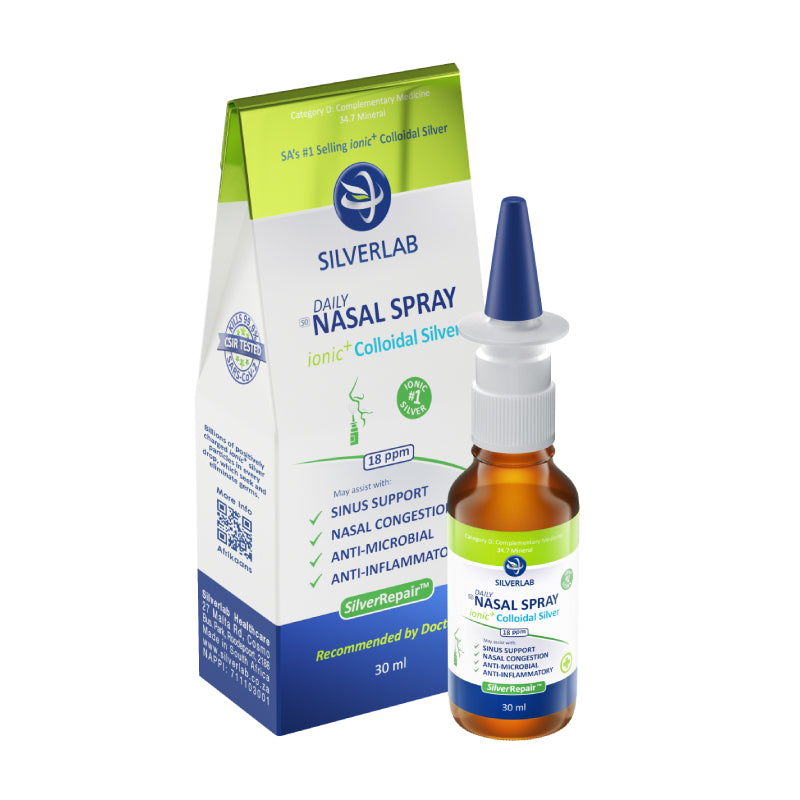 SILVERLAB - IONIC⁺ COLLOIDAL SILVER NASAL SPRAY | One Life Health