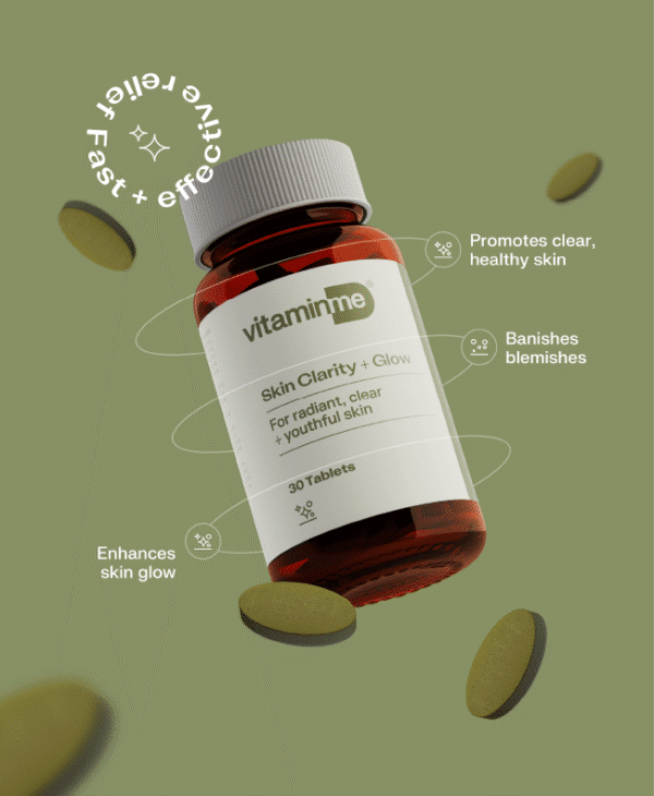 VitaminMe - Skin Clarity + Glow - 30 Veg Capsules