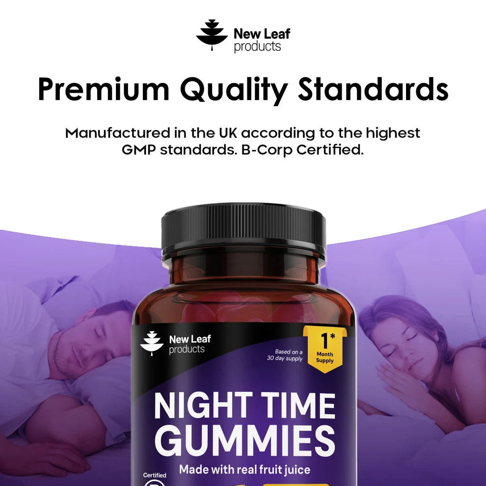 NEW LEAF - Night Time - 60 Gummies