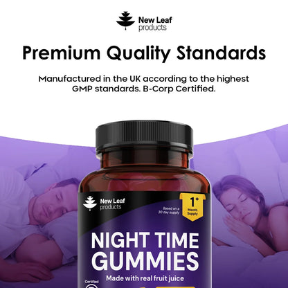 NEW LEAF - Night Time - 60 Gummies