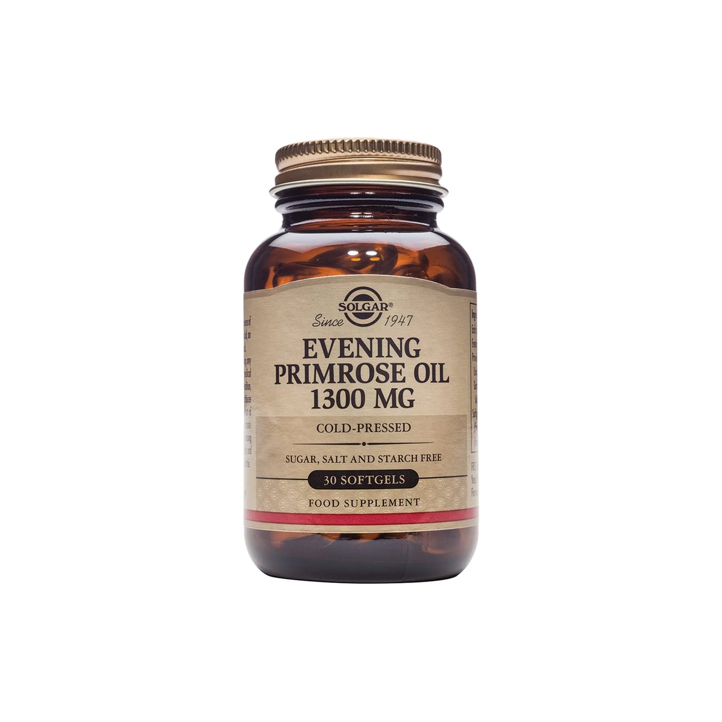 SOLGAR - Evening Primrose Oil 1300 mg - 30 Softgels | One Life Health