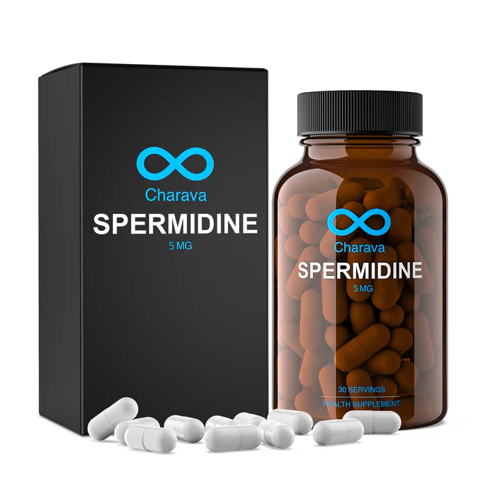 CHARAVA - Spermidine 5 mg - 30 Capsules | One Life Health