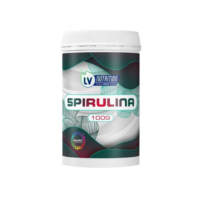 LV NUTRITION - Spirulina Powder - 100g | One Life Health