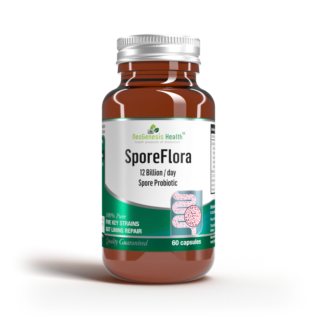 NEOGENESIS HEALTH - SporeFlora - 60 Capsules | One Life Health