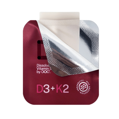 DISO - Vitamin D3 & K2 with Raspberry- 30 Dissolvable Strips | One Life Health