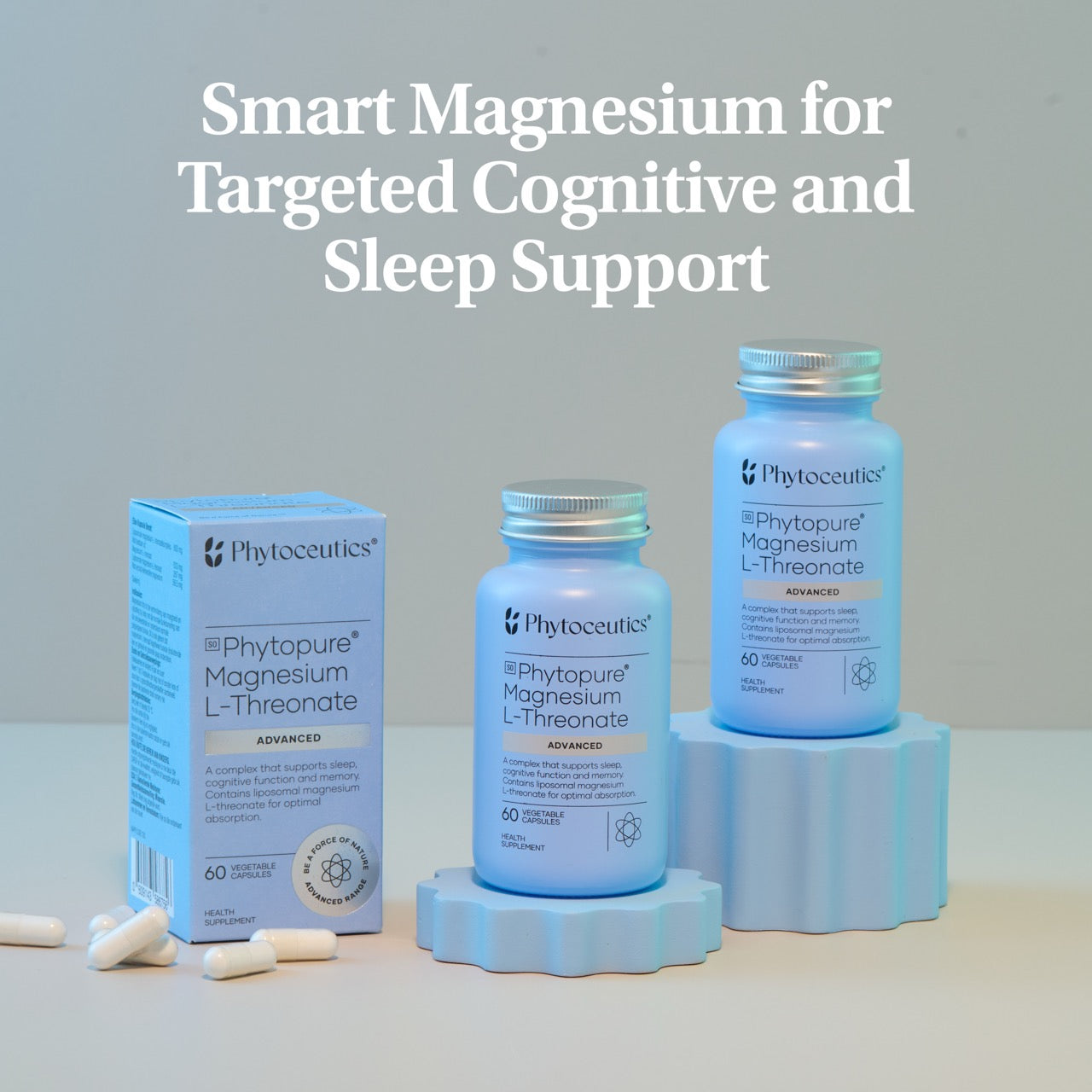 PHYTOCEUTICS - Phytopure® Magnesium L-Threonate Advanced - 60 Veg Capsules