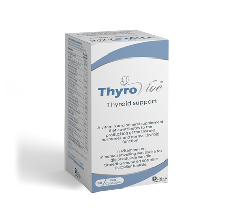 DELFRAN - ThyroVive Thyroid Support - 90 Capsules