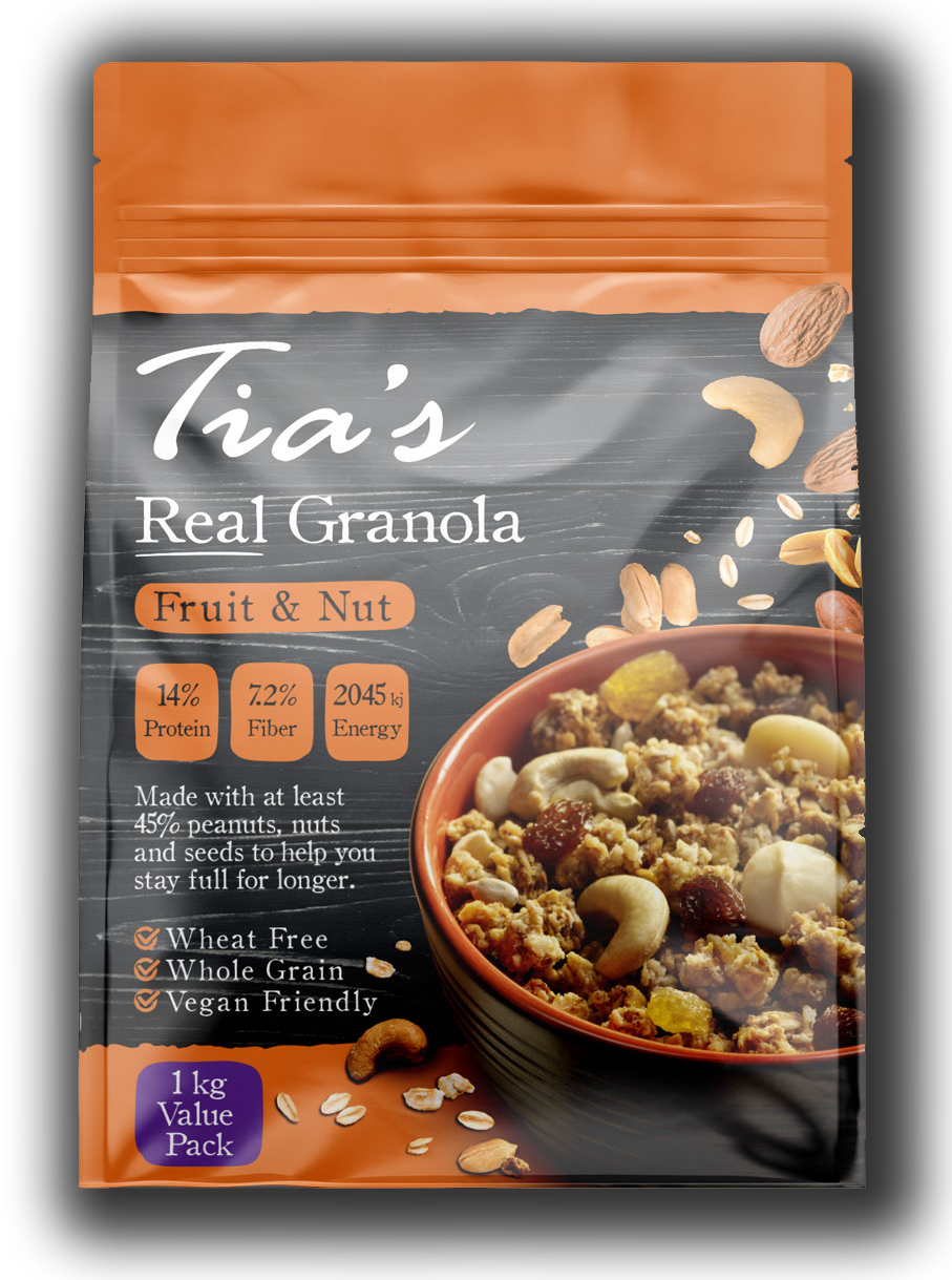 TIA'S MUESLI - Fruit & Nut Granola - 1kg | One Life Health
