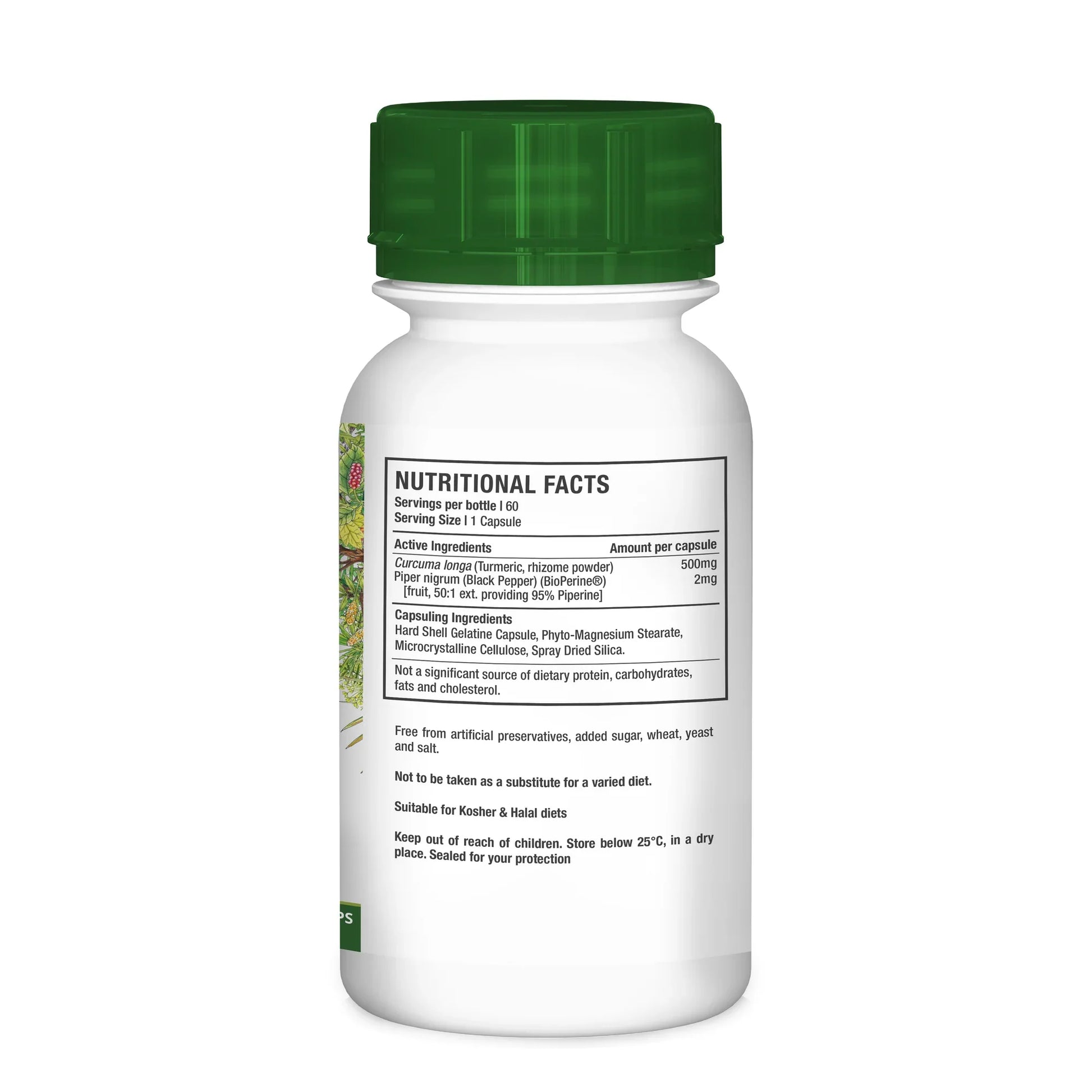 NUTRIHERB - Turmeric 60 Capsules | One Life Health