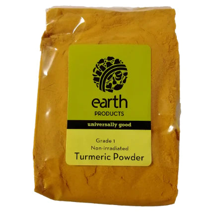 EARTH PRODUCTS - Non-Irradiated Turmeric Powder - 250g | One Life Health