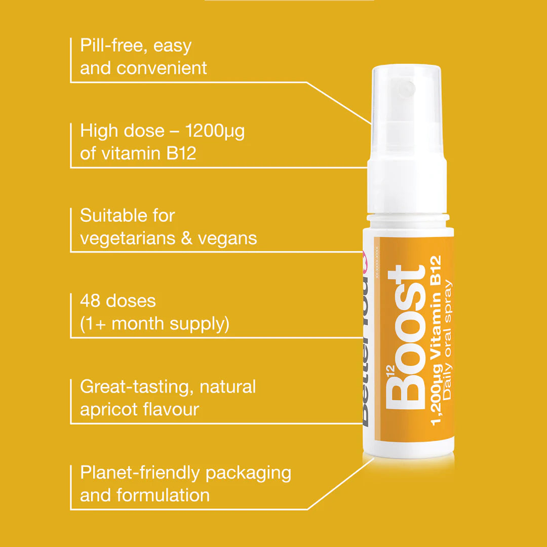 BETTER YOU - Boost Vitamin B12 Oral Spray 25ml | One Life Health