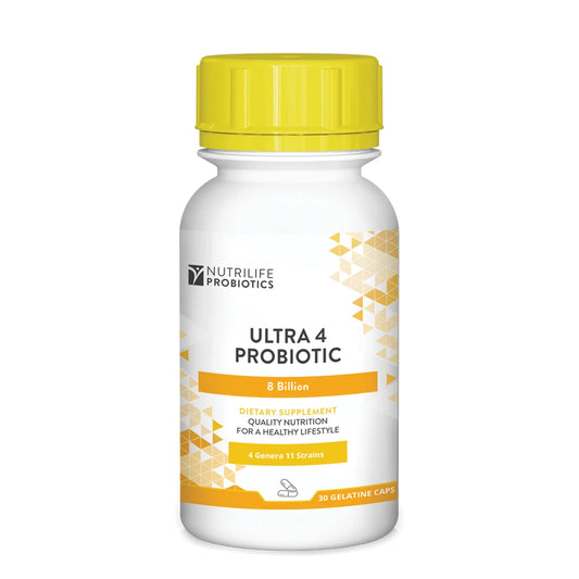 NUTRILIFE - Ultra 4 Probiotic 8 Billion 30 Capsules | One Life Health