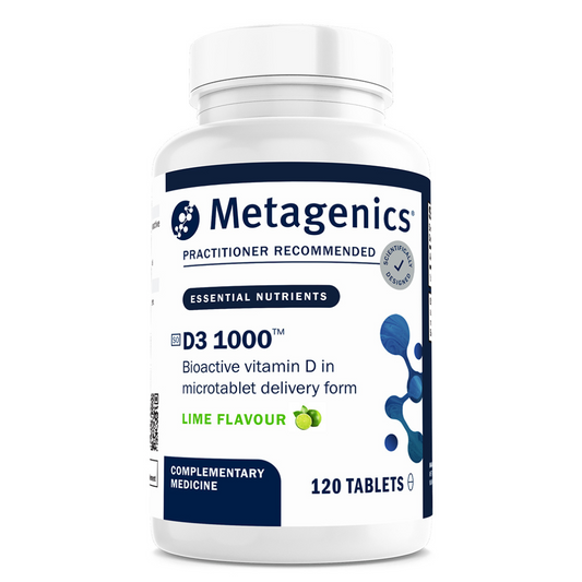 METAGENICS - Vitamin D3 1000™ - 120 Tablets | One Life Health