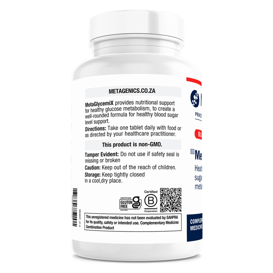 METAGENICS - MetaGlycemX - 60 Tablets | One Life Health