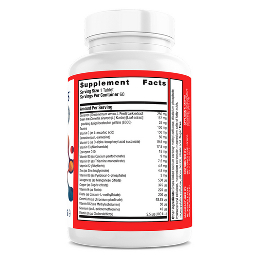 METAGENICS - MetaGlycemX - 60 Tablets | One Life Health