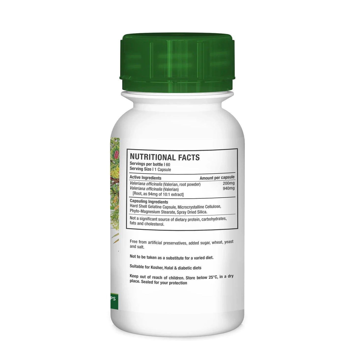 NUTRIHERB - Valerian 60 Capsules | One Life Health