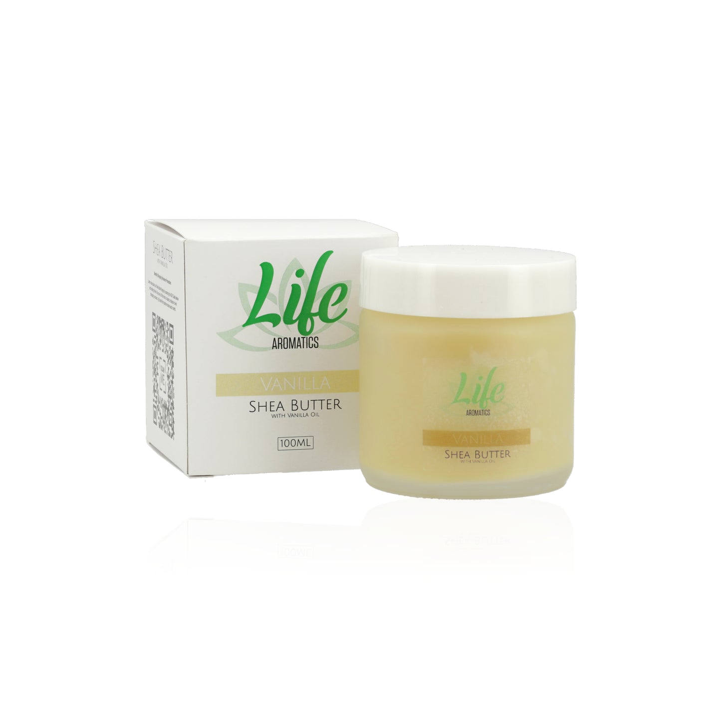 LIFE AROMATICS - Vanilla Shea Butter with Vanilla Oil - 100ml | One Life Health