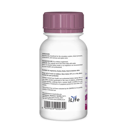 NUTRILIFE - Varicogen 60 Veg Capsules | One Life Health
