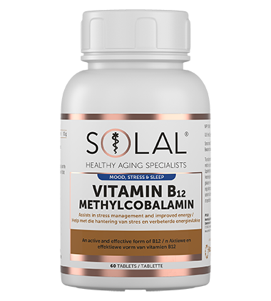 SOLAL - Vitamin B12 Methylcobalamin - 60 Tablets | One Life Health