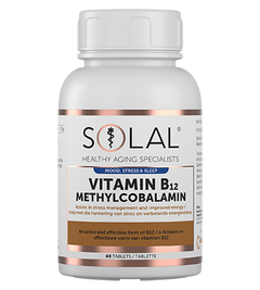 SOLAL - Vitamin B12 Methylcobalamin - 60 Tablets