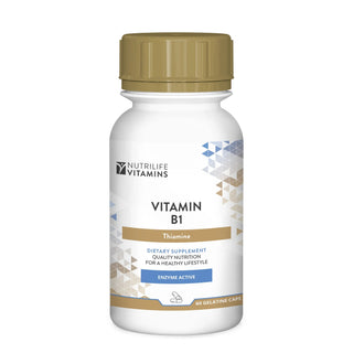 NUTRILIFE - Vitamin B1 Thiamine 60 Capsules