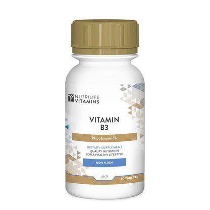 NUTRILIFE - Vitamin B3 Nicotinamide 100mg - 60 Capsules | One Life Health
