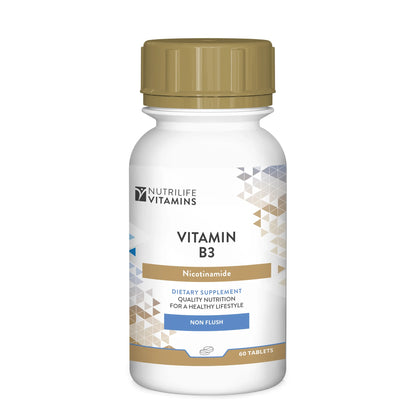NUTRILIFE - Vitamin B3 Nicotinamide 100mg - 60 Capsules | One Life Health