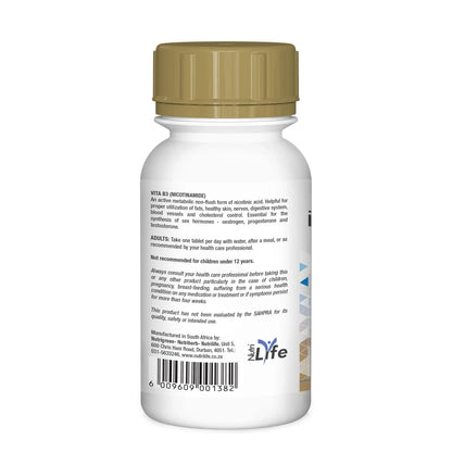 NUTRILIFE - Vitamin B3 Nicotinamide 100mg - 60 Capsules | One Life Health