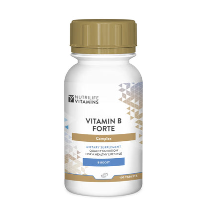 NUTRILIFE - Vitamin B Forte Complex 100 Tablets | One Life Health