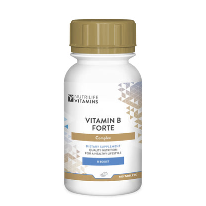 NUTRILIFE - Vitamin B Forte Complex 100 Tablets | One Life Health
