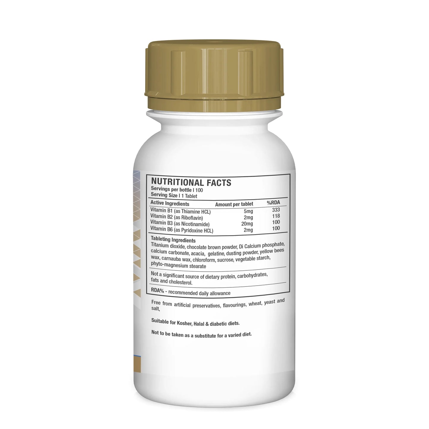 NUTRILIFE - Vitamin B Forte Complex 100 Tablets | One Life Health