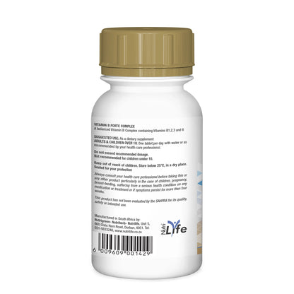 NUTRILIFE - Vitamin B Forte Complex 100 Tablets | One Life Health