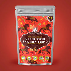 WAZOOGLES SUPERFOODS - Protein Blend - Chocolate Moondust - 500g