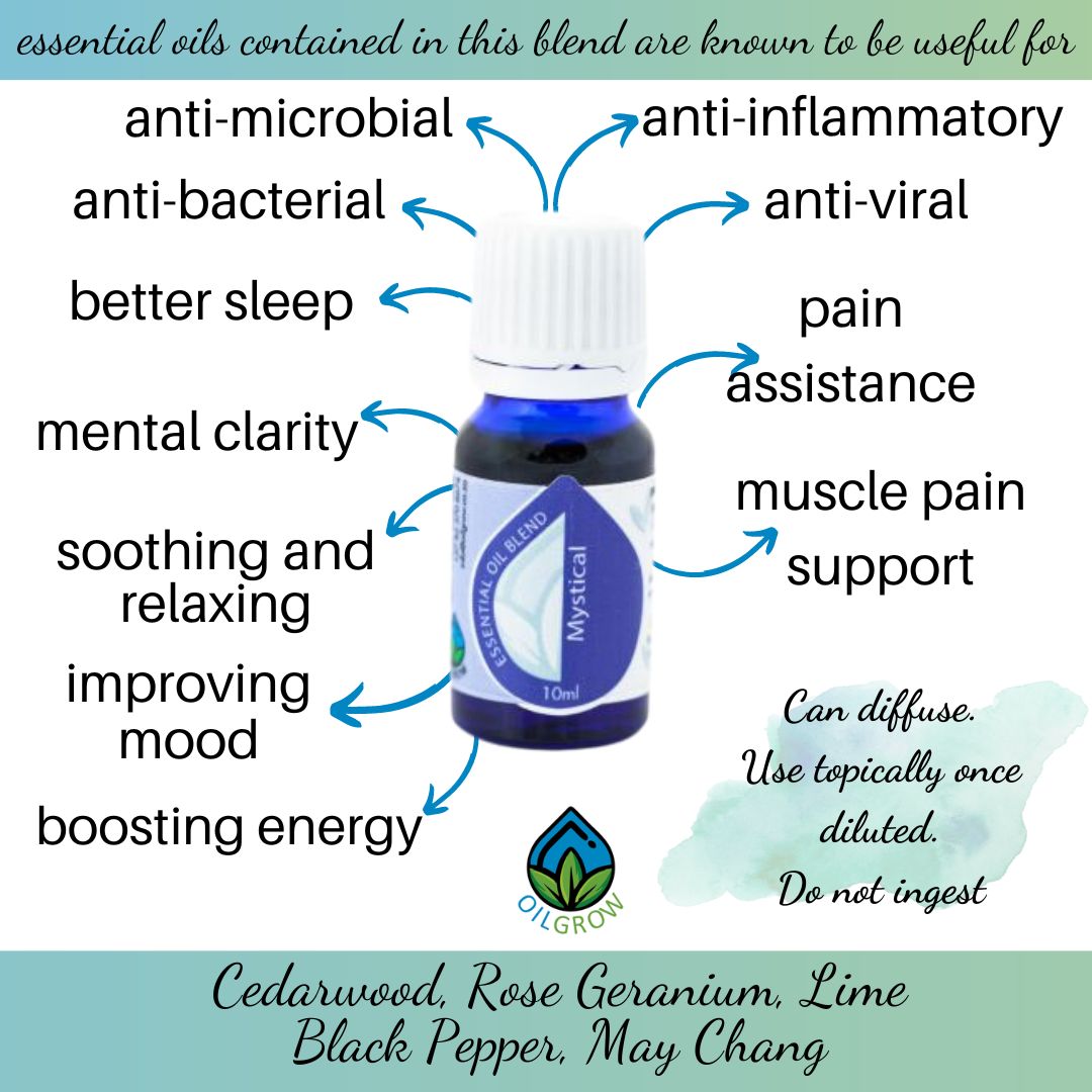 OILGROW - Mystical Essential Oil Blend - 10ml | One Life Health