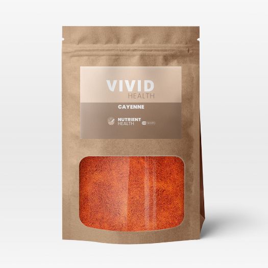 Vivid Health Cayenne Pepper Powder 250g pack
