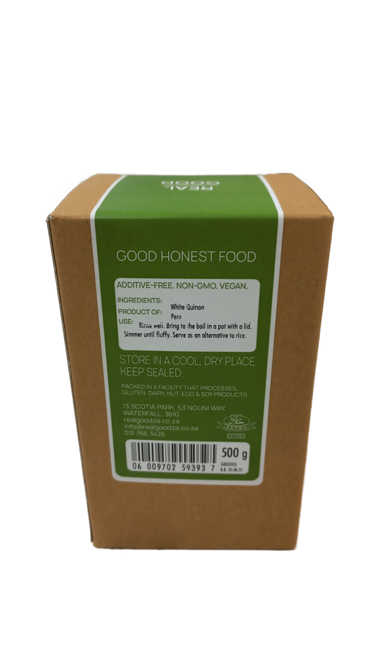 REAL GOOD - White Quinoa - 500g | One Life Health