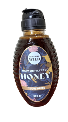 INTO THE WILD - Raw Unfiltered Honey - 500g