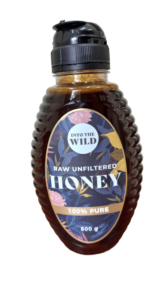 INTO THE WILD - Raw Unfiltered Honey - 500g | One Life Health