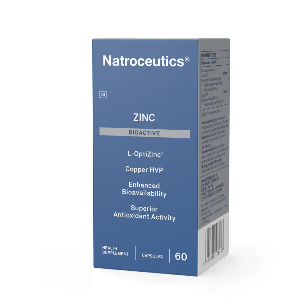 NATROCEUTICS® SA - Zinc Bioactive - 60 Capsules