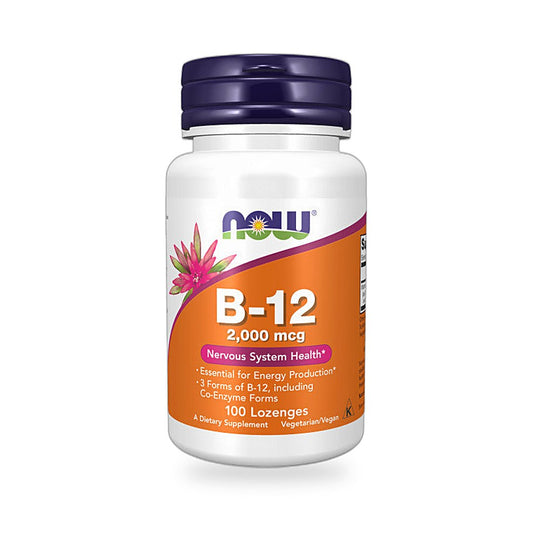 Now® - Vitamin B-12 2,000 Mcg - 100 Lozenges