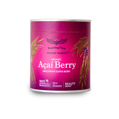 SOARING FREE SUPERFOODS - Organic Acai Berry - 77g | One Life Health