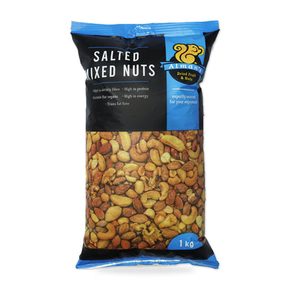 ALMANS - Mixed Nuts Salted - 1kg | One Life Health