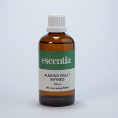 ESCENTIA - Almond Sweet Refined Carrier Oil - 100ml