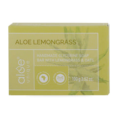 ALOE UNIQUE - Aloe Lemongrass Soap 100g
