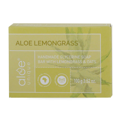 ALOE UNIQUE - Aloe Lemongrass Soap 100g | One Life Health