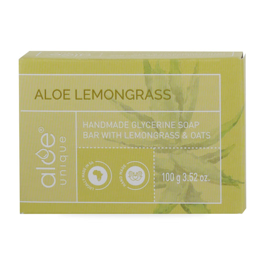 ALOE UNIQUE - Aloe Lemongrass Soap 100g | One Life Health