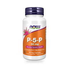 NOW® - P-5-P 50 mg - 90 Veg Capsules