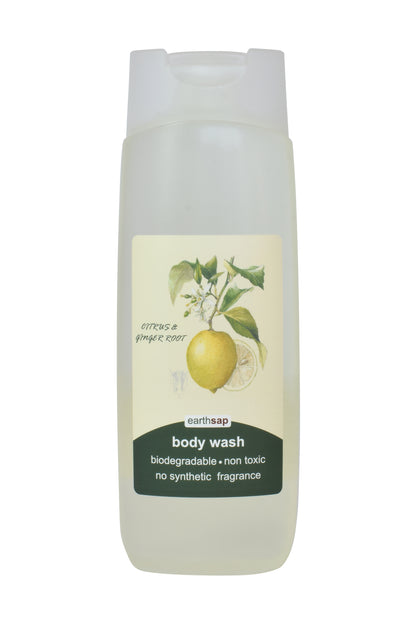 EARTHSAP - Body Wash Citrus & Ginger - 400ml | One Life Health