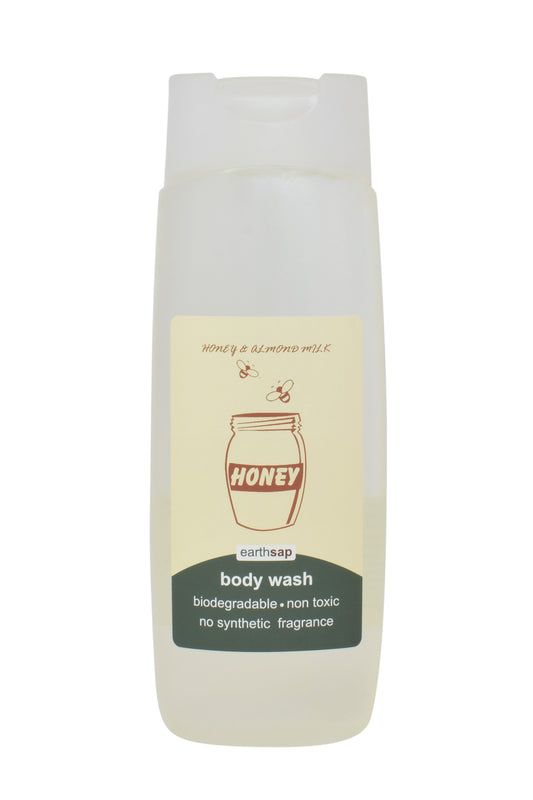 EARTHSAP - Body Wash Honey & Almond Milk - 400ml | One Life Health